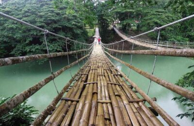 Hanging Bridge in Bohol Countryside Tour